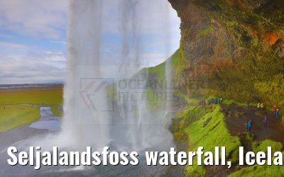 Seljalandsfoss waterfall, Iceland 01.082023