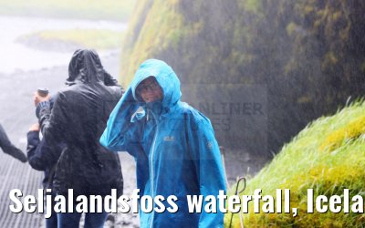 Seljalandsfoss waterfall, Iceland 01.082023