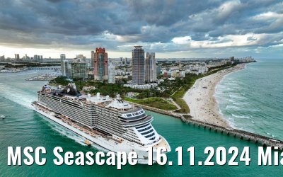 MSC Seascape 16.11.2024 Miami