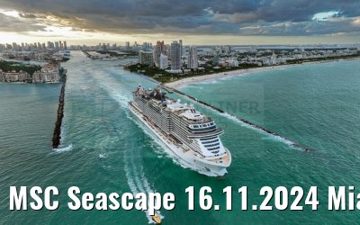 MSC Seascape 16.11.2024 Miami