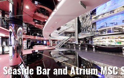 Seaside Bar and Atrium MSC Seaside