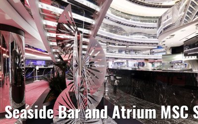 Seaside Bar and Atrium MSC Seaside