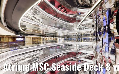 Atrium MSC Seaside Deck 8 view