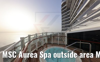 MSC Aurea Spa outside area MSC Seaside