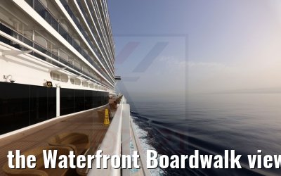 the Waterfront Boardwalk view MSC Seaside