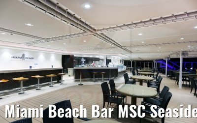 Miami Beach Bar MSC Seaside