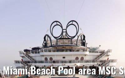 Miami Beach Pool area MSC Seaside