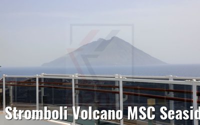 Stromboli Volcano MSC Seaside view