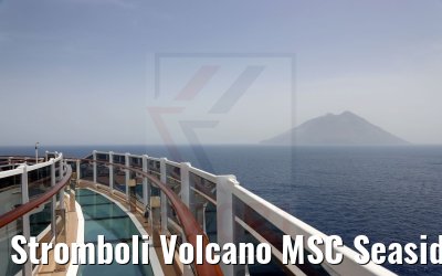 Stromboli Volcano MSC Seaside view