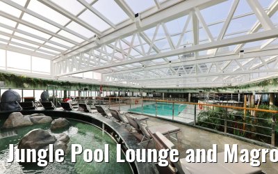 Jungle Pool Lounge and Magrodome area MSC Seaside