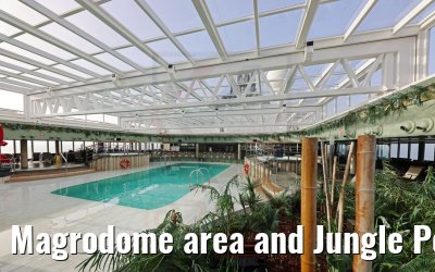 Magrodome area and Jungle Pool MSC Seaside
