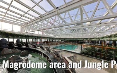 Magrodome area and Jungle Pool MSC Seaside
