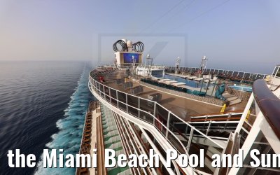 the Miami Beach Pool and Sundeck MSC Seaside