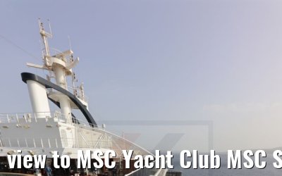 view to MSC Yacht Club MSC Seaside