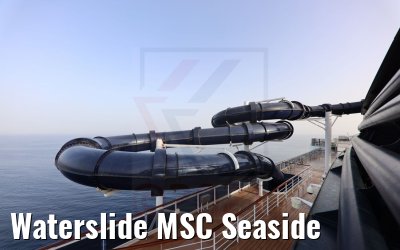 Waterslide MSC Seaside