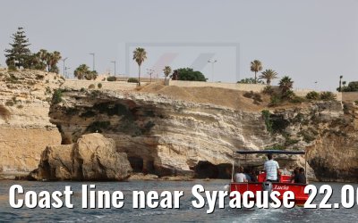 Coast line near Syracuse 22.06.2021