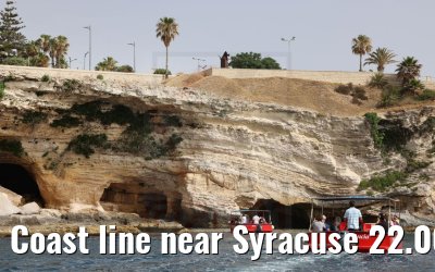 Coast line near Syracuse 22.06.2021