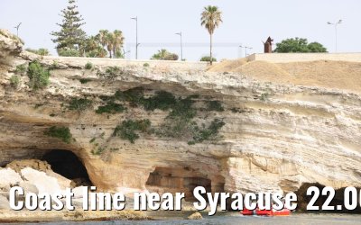 Coast line near Syracuse 22.06.2021