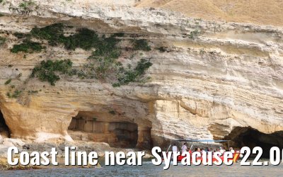 Coast line near Syracuse 22.06.2021