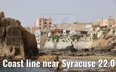 Coast line near Syracuse 22.06.2021