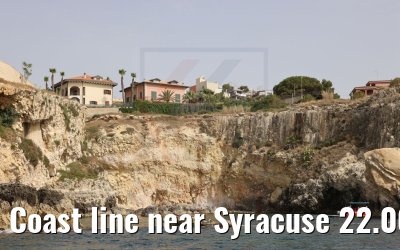 Coast line near Syracuse 22.06.2021