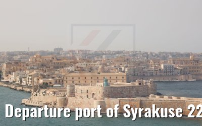 Departure port of Syrakuse 22.06.2021 MSC Seaside