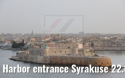 Harbor entrance Syrakuse 22.06.2021