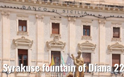 Syrakuse fountain of Diana 22.06.2021