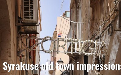 Syrakuse old town impressions 22.06.2021