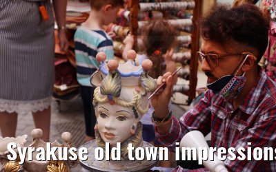 Syrakuse old town impressions 22.06.2021