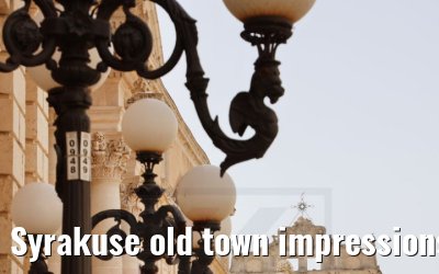 Syrakuse old town impressions 22.06.2021
