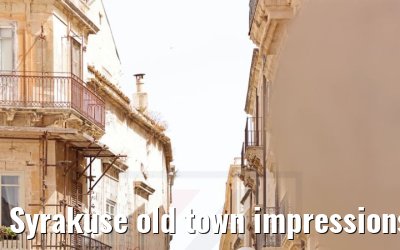 Syrakuse old town impressions 22.06.2021