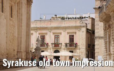 Syrakuse old town impressions 22.06.2021