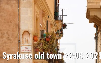 Syrakuse old town 22.06.2021