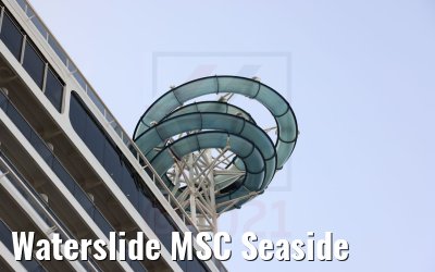 Waterslide MSC Seaside