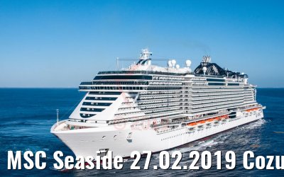 MSC Seaside 27.02.2019 Cozumel Photo: M. Kokartis