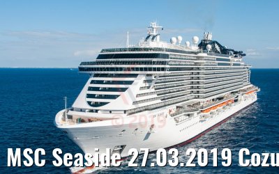 MSC Seaside 27.03.2019 Cozumel Photo: M. Kokartis