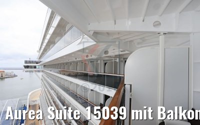 Aurea Suite 15039 mit Balkon MSC Seaview