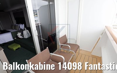 Balkonkabine 14098 Fantastica MSC Seaview