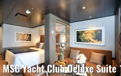 MSC Yacht Club Deluxe Suite 18045 MSC Seaview