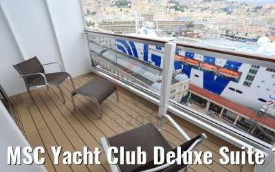 MSC Yacht Club Deluxe Suite 18045 MSC Seaview