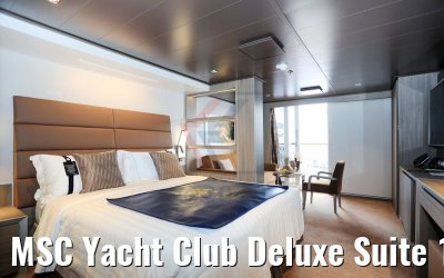 MSC Yacht Club Deluxe Suite 18045 MSC Seaview