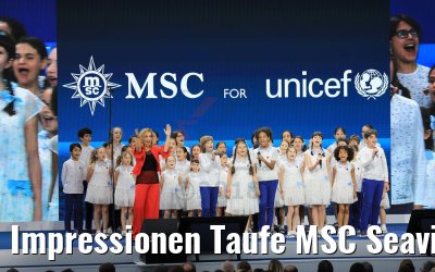 Impressionen Taufe MSC Seaview Genua 09.06.2018