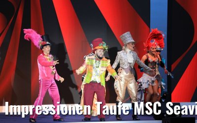 Impressionen Taufe MSC Seaview Genua 09.06.2018