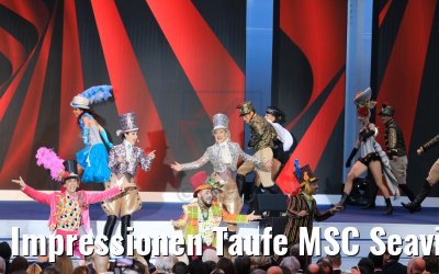 Impressionen Taufe MSC Seaview Genua 09.06.2018