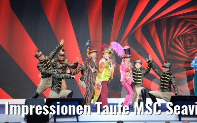 Impressionen Taufe MSC Seaview Genua 09.06.2018