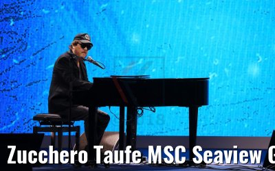 Zucchero Taufe MSC Seaview Genua 09.06.2018
