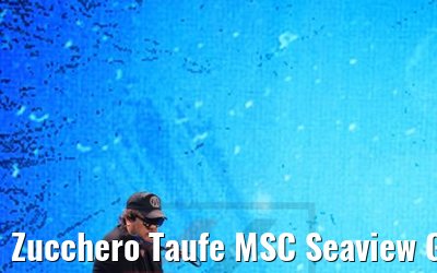 Zucchero Taufe MSC Seaview Genua 09.06.2018
