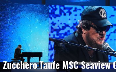 Zucchero Taufe MSC Seaview Genua 09.06.2018