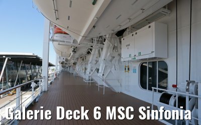 Galerie Deck 6 MSC Sinfonia